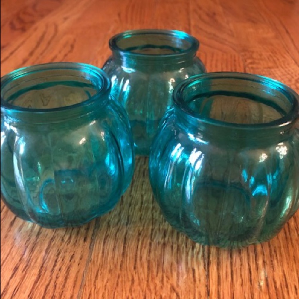 🌟Unique Turquoise Votive Holders
